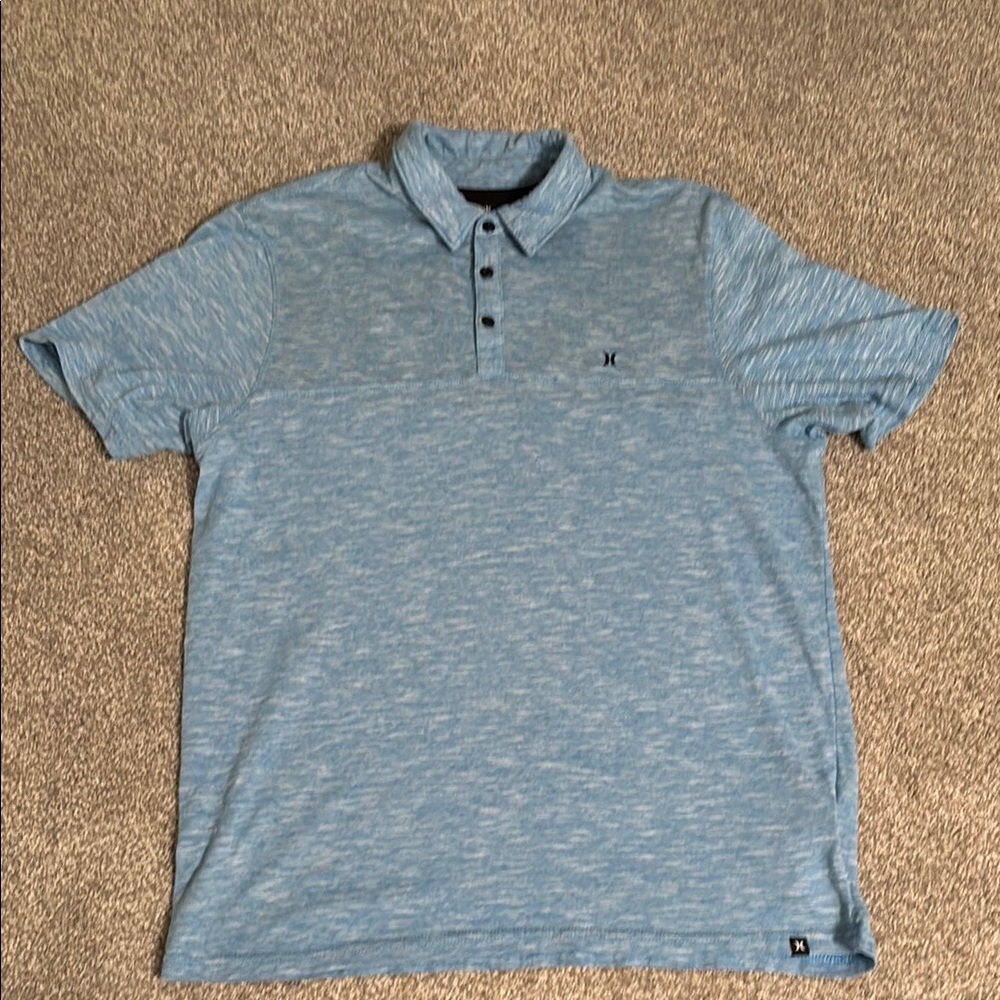Hurley Men's Blue Polo Shirt